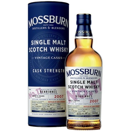 Benrinnes Mossburn 11 år 55,8% 70cl. No. 11 - Vintage Cask Selection - Benrinnes 2008