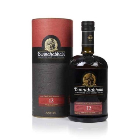 Bunnahabhain Islay Single Malt Scotch whisky 12 år 46.3% 70cl.