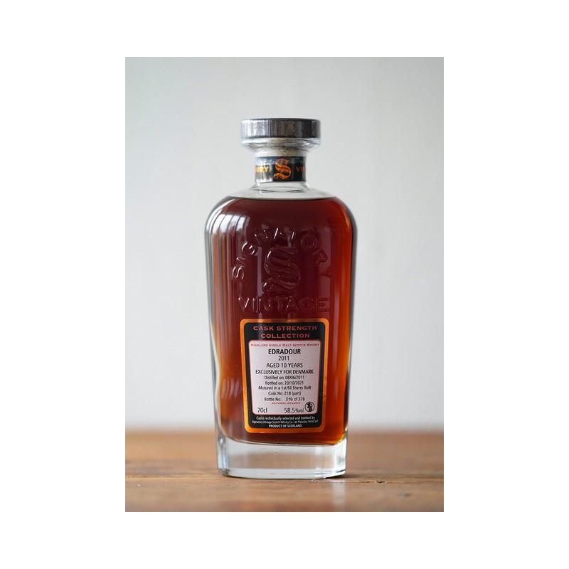 EXCLUSIVELY FOR DENMARK - Signatory Vintage Edradour 10 år 58,5% EXCLUSIVELY FOR DENMARK - Signatory Vintage Edradour 10 år 58,5%