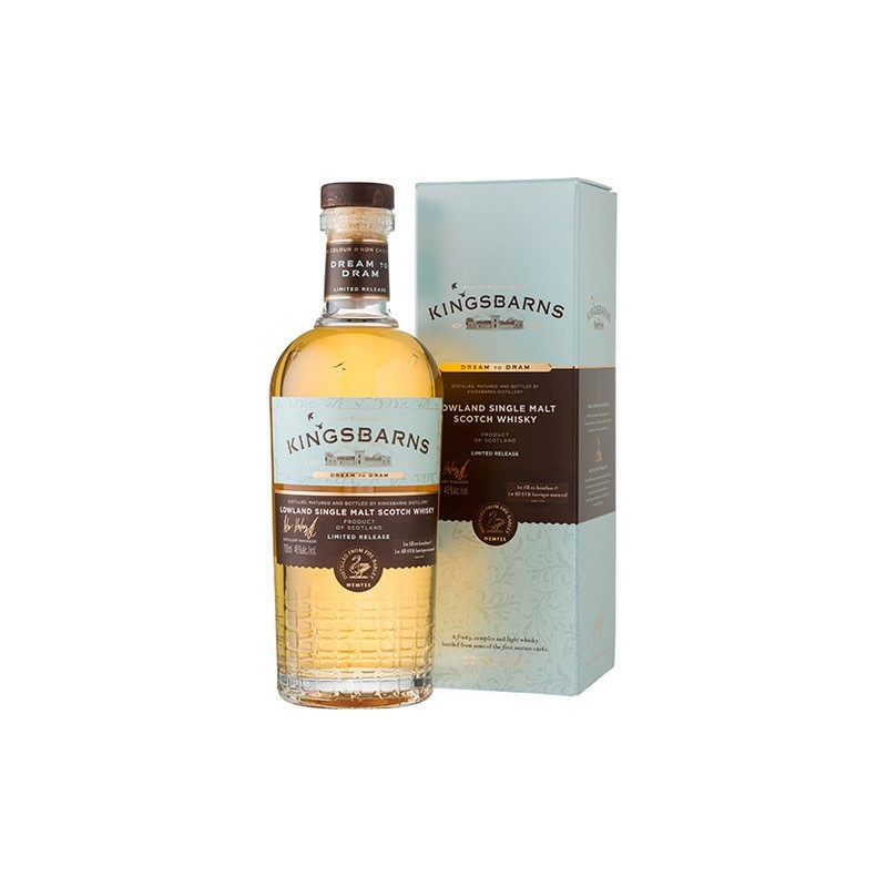 Limited Edition Kingsbarns Dream To Dram 46% Single Malt Limited Edition Kingsbarns Dream To Dram 46% Single Malt