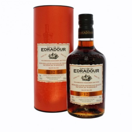 Edradour 12 år gammel sherry fadstyrke Batch 2