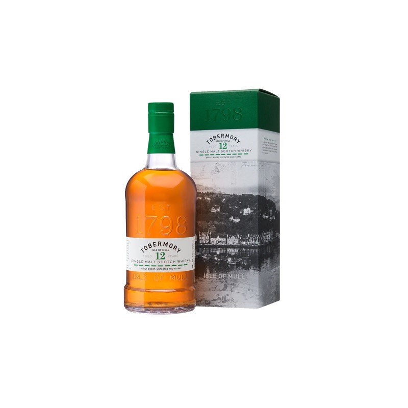 Skotsk Single Malt whisky 12 år Isle Of Mull
Gently sweet, unpeated and floral Skotsk Single Malt whisky 12 år Isle Of Mull
Gently sweet, unpeated and floral