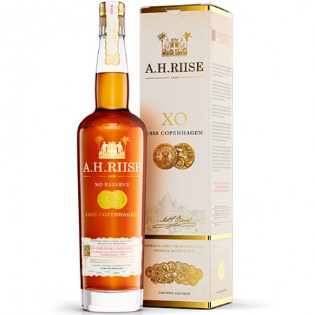 A.H. Riise 1888 Copenhagen Gold Medal 40%