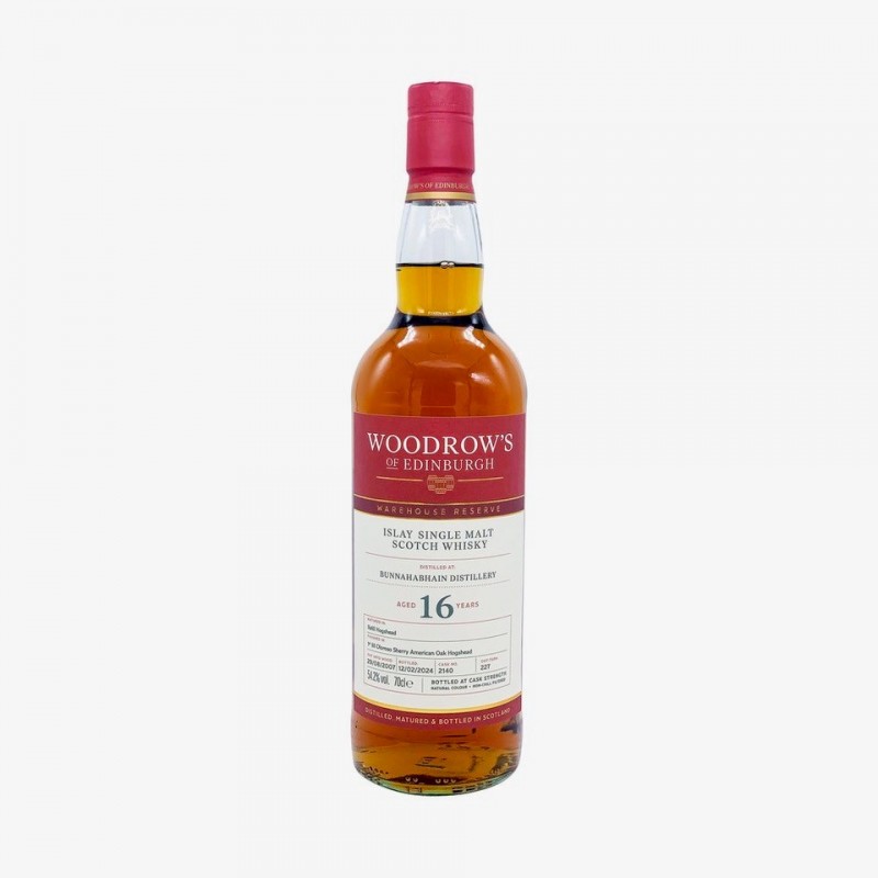 Bunnahabhain 2140/2007 16 år 54,2%