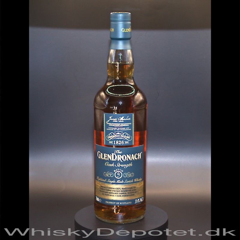 GlenDronach Cask Strength Batch No.9 Single Malt 59,4% GlenDronach Cask Strength Batch No.9 Single Malt 59,4%